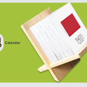 تقویم روزانه پایه چوبی 1405